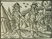An illustration from Emblemes d'Alciat : en latin et francois vers povr vers (1574)