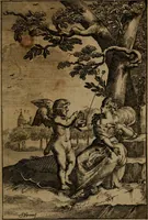 An illustration from Emblemes d'amour en quatre langue (1683)