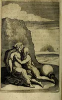 Picture 41 of 196 from Emblemes divers, representez dans cent quarante figures en taille-douce : Enrichis de discours moraux, philosophiques, politiques, et hystoriques ... Où il est traité de la science des roys, princes, ministres d'estats, et generaux d'armées (1659), leaf 136