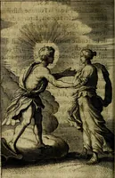 Picture 63 of 196 from Emblemes divers, representez dans cent quarante figures en taille-douce : Enrichis de discours moraux, philosophiques, politiques, et hystoriques ... Où il est traité de la science des roys, princes, ministres d'estats, et generaux d'armées (1659), leaf 188