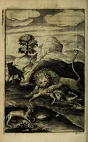 An illustration from Emblemes divers, representez dans cent quarante figures en taille-douce : Enrichis de discours moraux, philosophiques, politiques, et hystoriques ... Où il est traité de la science des roys, princes, ministres d'estats, et generaux d'armées (1659)