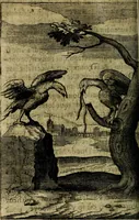 An illustration from Emblemes divers, representez dans cent quarante figures en taille-douce : Enrichis de discours moraux, philosophiques, politiques, et hystoriques ... Où il est traité de la science des roys, princes, ministres d'estats, et generaux d'armées (1659)