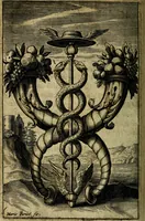 An illustration from Emblemes divers, representez dans cent quarante figures en taille-douce : Enrichis de discours moraux, philosophiques, politiques, et hystoriques ... Où il est traité de la science des roys, princes, ministres d'estats, et generaux d'armées (1659)