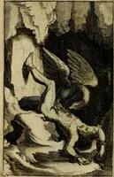An illustration from Emblemes divers, representez dans cent quarante figures en taille-douce : Enrichis de discours moraux, philosophiques, politiques, et hystoriques ... Où il est traité de la science des roys, princes, ministres d'estats, et generaux d'armées (1659)