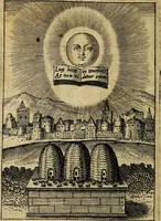 Picture 62 of 93 from Emblemes nouveaux; esquels le cours de ce monde est depeint et representé par certaines figures, desquelles le sens est expliqué par rimes ... Premieremente en allemand & maintenent en françois .. (1617), leaf 123