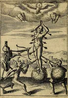 An illustration from Emblemes nouveaux; esquels le cours de ce monde est depeint et representé par certaines figures, desquelles le sens est expliqué par rimes ... Premieremente en allemand & maintenent en françois .. (1617)