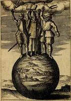 An illustration from Emblemes nouveaux; esquels le cours de ce monde est depeint et representé par certaines figures, desquelles le sens est expliqué par rimes ... Premieremente en allemand & maintenent en françois .. (1617)