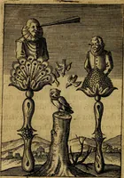 Picture 69 of 93 from Emblemes nouveaux; esquels le cours de ce monde est depeint et representé par certaines figures, desquelles le sens est expliqué par rimes ... Premieremente en allemand & maintenent en françois .. (1617), leaf 137