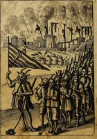 An illustration from Emblemes nouveaux; esquels le cours de ce monde est depeint et representé par certaines figures, desquelles le sens est expliqué par rimes ... Premieremente en allemand & maintenent en françois .. (1617)