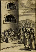 An illustration from Emblemes nouveaux; esquels le cours de ce monde est depeint et representé par certaines figures, desquelles le sens est expliqué par rimes ... Premieremente en allemand & maintenent en françois .. (1617)