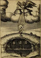 An illustration from Emblemes nouveaux; esquels le cours de ce monde est depeint et representé par certaines figures, desquelles le sens est expliqué par rimes ... Premieremente en allemand & maintenent en françois .. (1617)