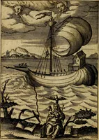 An illustration from Emblemes nouveaux; esquels le cours de ce monde est depeint et representé par certaines figures, desquelles le sens est expliqué par rimes ... Premieremente en allemand & maintenent en françois .. (1617)