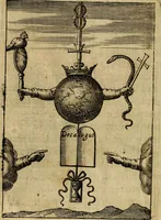 An illustration from Emblemes nouveaux; esquels le cours de ce monde est depeint et representé par certaines figures, desquelles le sens est expliqué par rimes ... Premieremente en allemand & maintenent en françois .. (1617)