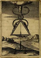 Picture 31 of 93 from Emblemes nouveaux; esquels le cours de ce monde est depeint et representé par certaines figures, desquelles le sens est expliqué par rimes ... Premieremente en allemand & maintenent en françois .. (1617), leaf 61
