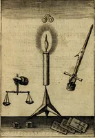 An illustration from Emblemes nouveaux; esquels le cours de ce monde est depeint et representé par certaines figures, desquelles le sens est expliqué par rimes ... Premieremente en allemand & maintenent en françois .. (1617)