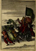 Picture 42 of 93 from Emblemes nouveaux; esquels le cours de ce monde est depeint et representé par certaines figures, desquelles le sens est expliqué par rimes ... Premieremente en allemand & maintenent en françois .. (1617), leaf 83