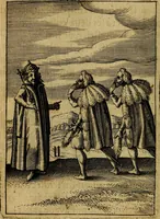 An illustration from Emblemes nouveaux; esquels le cours de ce monde est depeint et representé par certaines figures, desquelles le sens est expliqué par rimes ... Premieremente en allemand & maintenent en françois .. (1617)