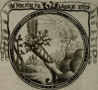 An illustration from Emblemes ou devises chretiennes : ouvrage mêlé de prose & de vers, et enrichi de figures .. (1717)