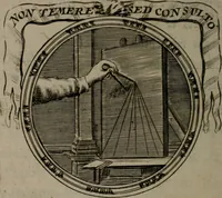 An illustration from Emblemes ou devises chretiennes : ouvrage mêlé de prose & de vers, et enrichi de figures .. (1717)
