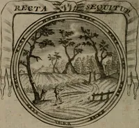 An illustration from Emblemes ou devises chretiennes : ouvrage mêlé de prose & de vers, et enrichi de figures .. (1717)