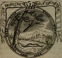 An illustration from Emblemes ou devises chretiennes : ouvrage mêlé de prose & de vers, et enrichi de figures .. (1717)