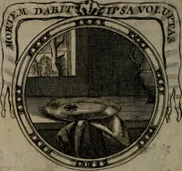 An illustration from Emblemes ou devises chretiennes : ouvrage mêlé de prose & de vers, et enrichi de figures .. (1717)