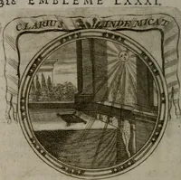 Picture 128 of 154 from Emblemes ou devises chretiennes : ouvrage mêlé de prose & de vers, et enrichi de figures .. (1717), leaf 335