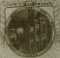An illustration from Emblemes ou devises chretiennes : ouvrage mêlé de prose & de vers, et enrichi de figures .. (1717)