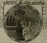 An illustration from Emblemes ou devises chretiennes : ouvrage mêlé de prose & de vers, et enrichi de figures .. (1717)