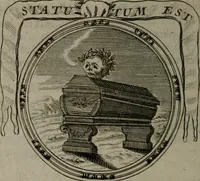 An illustration from Emblemes ou devises chretiennes : ouvrage mêlé de prose & de vers, et enrichi de figures .. (1717)