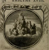 An illustration from Emblemes ou devises chretiennes : ouvrage mêlé de prose & de vers, et enrichi de figures .. (1717)