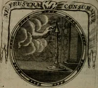 An illustration from Emblemes ou devises chretiennes : ouvrage mêlé de prose & de vers, et enrichi de figures .. (1717)