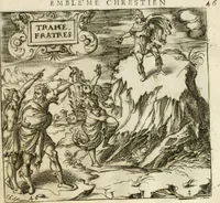 An illustration from Emblemes, ov, Devises chrestiennes (1571)