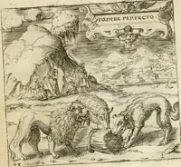 An illustration from Emblemes, ov, Devises chrestiennes (1571)
