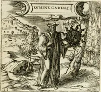 An illustration from Emblemes, ov, Devises chrestiennes (1571)