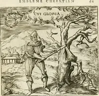 An illustration from Emblemes, ov, Devises chrestiennes (1571)
