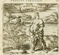 An illustration from Emblemes, ov, Devises chrestiennes (1571)