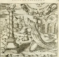 An illustration from Emblemes, ov, Devises chrestiennes (1571)