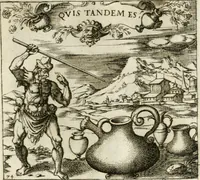 An illustration from Emblemes, ov, Devises chrestiennes (1571)
