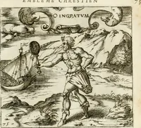 An illustration from Emblemes, ov, Devises chrestiennes (1571)