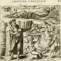 An illustration from Emblemes, ov, Devises chrestiennes (1571)