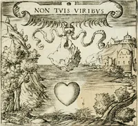 An illustration from Emblemes, ov, Devises chrestiennes (1571)