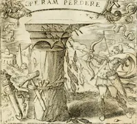 An illustration from Emblemes, ov, Devises chrestiennes (1571)
