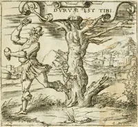 An illustration from Emblemes, ov, Devises chrestiennes (1571)