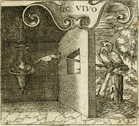 An illustration from Emblemes, ov, Devises chrestiennes (1571)