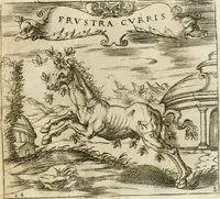 An illustration from Emblemes, ov, Devises chrestiennes (1571)