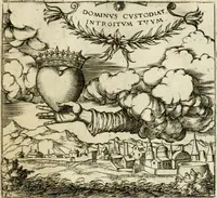An illustration from Emblemes, ov, Devises chrestiennes (1571)