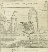 Picture 46 of 108 from Emblemes sacrez sur le tres-saint et tres-adorable sacrement de l'eucharistie (1667), leaf 101