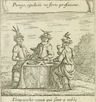 An illustration from Emblemes sacrez sur le tres-saint et tres-adorable sacrement de l'eucharistie (1667)