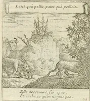 An illustration from Emblemes sacrez sur le tres-saint et tres-adorable sacrement de l'eucharistie (1667)